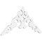 Ekena Millwork Pitch Kendall Architectural Grade PVC Gable Pediment, 36"W x 16 1/2"H x 1"P (11/12) GPP036X017X100KEN - alternate 1